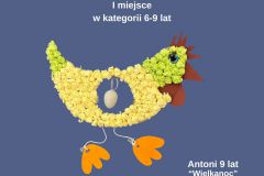 I miejsce w kategorii 6-9 lat - 1